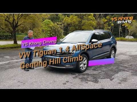 VW Tiguan 1. 4 AllSpace Genting Hill Climb / Is there enough grunt? / YS Khong Driving