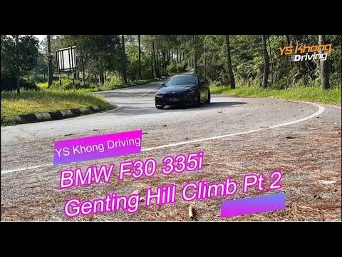 BMW F30 335i Pt2 – The Final Climb To The Top / With Special Door Side View / YS Khong Driving