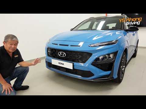 Hyundai Kona Turbo 2022 Face Lift / First Look & Walkaround / 198PS, 265Nm Torque /YS Khong Driving