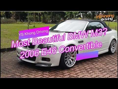 The Most Beautiful M3 Ever? BMW E46, 2006 M3 Convertible / Walk Around Review / YS Khong Driving