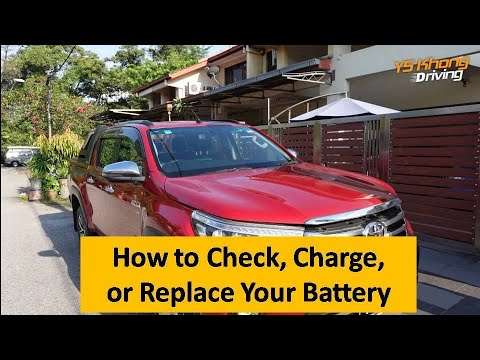 How to Check your Car Battery/ Charge Or Replace ?/ Using A Battery Load Tester/ YS Khong driving