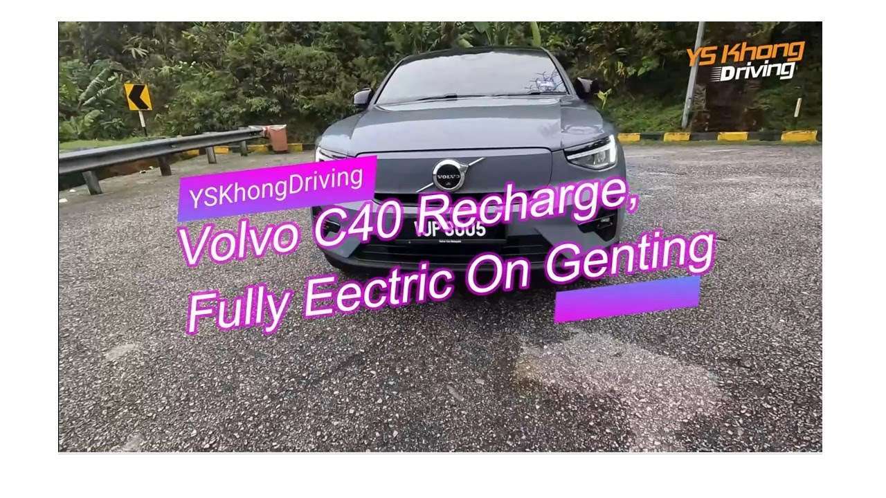 All-New 2022 Volvo C40 Recharge Twin | Genting Test  | Surreally Silent Power | YS Khong Driving