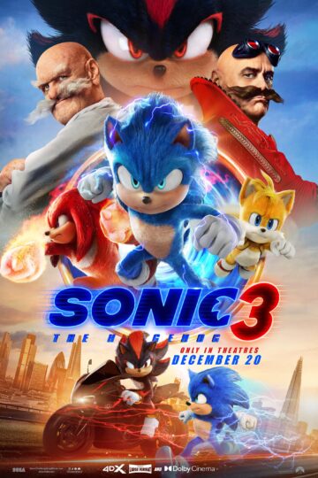 sonic the hedgehog 3 poster